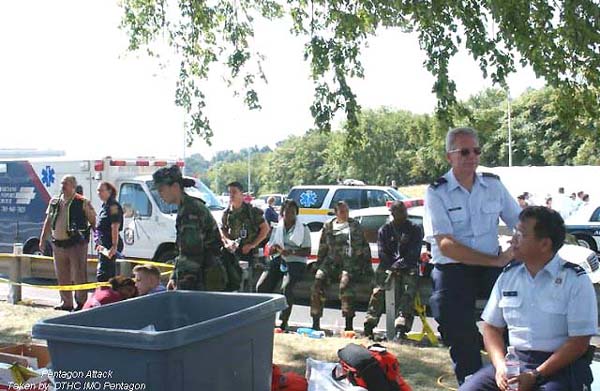Triage alongside route 27
