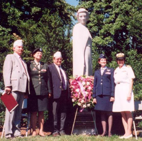 On the 13th of September, the Military Order of the Purple Heart (MOPH) paid homage to military nurses in a ceremony conducted near the Nurses