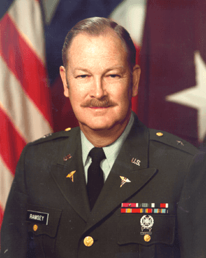 Brigadier General Frank Allan Ramsey, Veterinary Corps